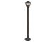 Paravento klasszikus kültéri állólámpa, fekete, IP44 (E27) 102 cm