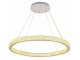 Kristály csillár - J6352/CH design LED függeszték (100W) távirányítható fényszín és fényerő