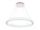 Kristály csillár - J6352/CH design LED függeszték (100W) távirányítható fényszín és fényerő