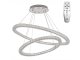Mennyezeti LED design csillár: J6354/CH (160W) - kristály, Színhőmérséklet és fényerő szabályzás!