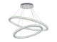 Mennyezeti LED design csillár: J6354/CH (160W) - kristály, Színhőmérséklet és fényerő szabályzás!