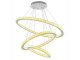 Kristály csillár - J6355/CH design LED függeszték (210W) távirányítható fényszín és fényerő