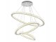 Kristály csillár - J6355/CH design LED függeszték (210W) távirányítható fényszín és fényerő