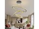 Kristály csillár - J6355/CH design LED függeszték (210W) távirányítható fényszín és fényerő