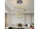 Mennyezeti LED design csillár: J6356/CH (100W) - kristály, Színhőmérséklet és fényerő szabályzás!