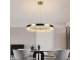 Mennyezeti LED design csillár: J6302/C (55W) - Színhőmérséklet és fényerő szabályzás!