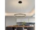 Mennyezeti LED design csillár: J4308/B (42W) - Színhőmérséklet és fényerő szabályzás!
