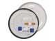 Nexxo, falon kívüli LED panel fekete kerettel (kör alakú) 12.5W - meleg+természetes fehér