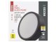 Nexxo, falon kívüli LED panel fekete kerettel (kör alakú) 12.5W - meleg+természetes fehér