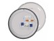 Nexxo, falon kívüli LED panel fekete kerettel (kör alakú) 21W - meleg+természetes fehér