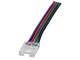 GTLED forrasztásmentes betáp vezeték RGB COB LED szalag toldásához (10 mm - 4 eres) 7 cm vezetékkel