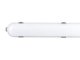 M-Series IP65 por és páramentes LED lámpatest (48W/5760lm) 150 cm, hideg fehér, 6400K, készenléti akkumulátorral