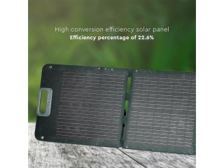 Összecsukható napelem hordozható akkumulátorhoz, 2x120W