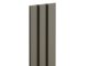 Fa hatású lamella, falburkolat - széles lamellával (275cm x 15.3cm x 1.5cm) - Köztes elem, Olivazöld