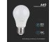 E27 LED lámpa (12W/200°) Körte A60 - természetes fehér, dimmelhető