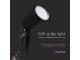 Smart leszúrható LED reflektorlámpa, fekete ház (7W) RGB+CCT, IP65