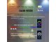 Smart leszúrható LED reflektorlámpa, fekete ház (7W) RGB+CCT, IP65