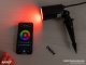 Smart leszúrható kerti lámpa - LED reflektorlámpa 130 cm dugvillás kábellel (7W) RGB+CCT, IP65