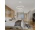 Design LED csillár (32W), fehér színű - meleg fehér