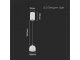 Design LED függeszték (8.5W), fehér színű - meleg fehér