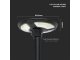 Szolár LED lámpafej mozgásérzékelős, távirányítós, időzíthető (7.5W/1000lm) hideg fehér