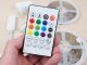Magic RGB LED futófény 10 méter, adapterrel és 24 gombos vezérlővel, Smart + Wi-Fi