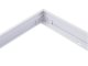LED panel kiemelő, falonkívüli beépítőkeret (60x60x4.2cm) lapraszerelt, fehér