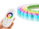 Magic RGB LED futófény 5 méter, adapterrel és érintésérzékeny vezérlővel (100+ program)