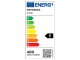 SMD LED reflektor, szürke (400W/90°) 100 lumen/Watt - természetes fehér