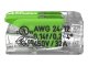221 Wago Green Range új karos (csatos) vezeték összekötő, 2 x 4mm² vezeték nyílásos (100 db)