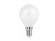 E14 LED lámpa (4W/300°) kisgömb - meleg fehér