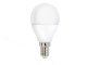 E14 LED lámpa (8W/160°) kisgömb - meleg fehér