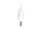 E14 LED lámpa (8W/160°) gyertya - hideg fehér