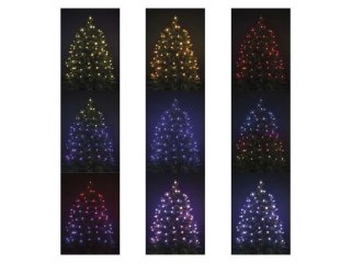 LED fényfüzér - távirányítós vezérléssel (10 m/96 LED) multicolor, időzítő, 72 világítási mód