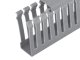 Perforált kábelcsatorna, 40x80 mm, szürke színben - 2 m