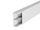 Öntapadós kábelcsatorna elválasztóval, 40x16mm, fehér színben - 2m