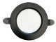 Süllyeszthető LED panel, fekete (100 mm - kör) 7.5W - természetes fehér LDL321B