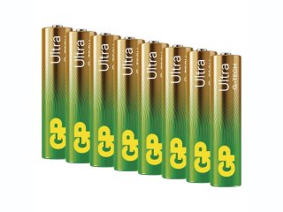 GP Ultra alkáli AAA ceruza elem - (8 db)