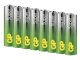 GP Super alkáli AA ceruza elem - (8 db)
