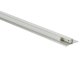 Gipszkarton élvilágító - OMNI10 AC2 - LED szalagos élvilágításhoz, eloxált, oldalra világít (Opál búrával)