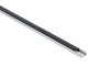 -MINI-01-A - Alumínium profil (felületre) LED szalaghoz (Fekete PVC búrával)