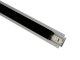 -MINI-01-B - Alumínium RS profil (süllyeszthető) LED szalaghoz (Fekete PVC búra)