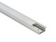-MINI-01-B - Alumínium RS profil (süllyeszthető) LED szalaghoz (Matt opál PVC búra)