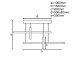 Mennyezeti LED design csillár: J7305/B (70W) - Színhőmérséklet és fényerő szabályzás!