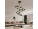 Mennyezeti LED design csillár: J4340/B (250W) - Színhőmérséklet és fényerő szabályzás!
