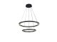 Mennyezeti LED design csillár: J4342/B (130W) - Színhőmérséklet és fényerő szabályzás!