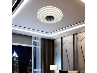 Mennyezeti LED design lámpa (125W) Színhőmérséklet + fényerő állítás!