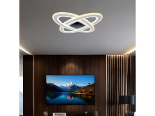 Mennyezeti LED design lámpa (130W ) Színhőmérséklet + fényerő állítás!