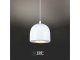 Design LED függeszték (8.5W), fehér színű - meleg fehér, érintéssel vezérelhető