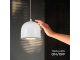Design LED függeszték (8.5W), fehér színű - meleg fehér, érintéssel vezérelhető